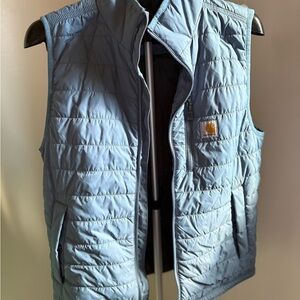 Carhartt Men’s Gilliam Vest Medium Light Blue Thundercloud M Medium